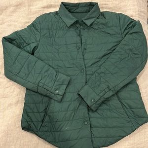 Lululemon quilted down shacket